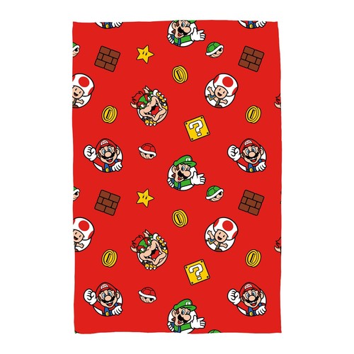 Nintendo super mario blanket - super,