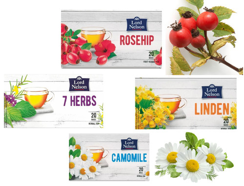 Lord nelson 2x20 tea bags - lord, box