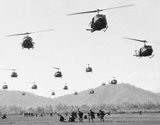 U.S. Soldiers with UH-1 Huey