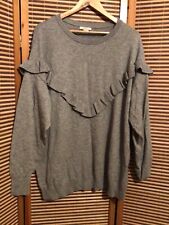 H&M Premium Grey Marl Ruffle