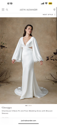 Wedding dress justin alexander - justin,