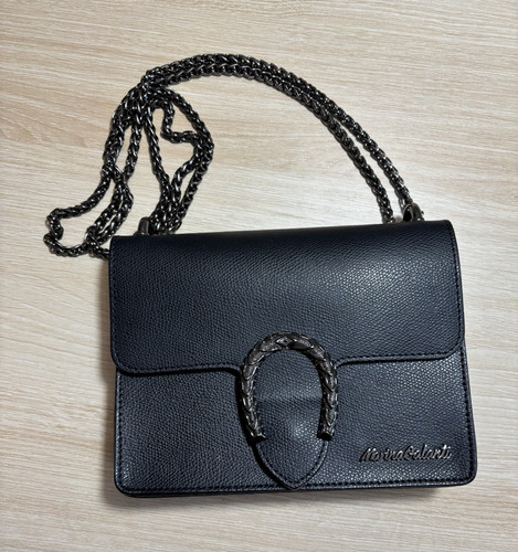 Marina galanti black - galanti, pebbled