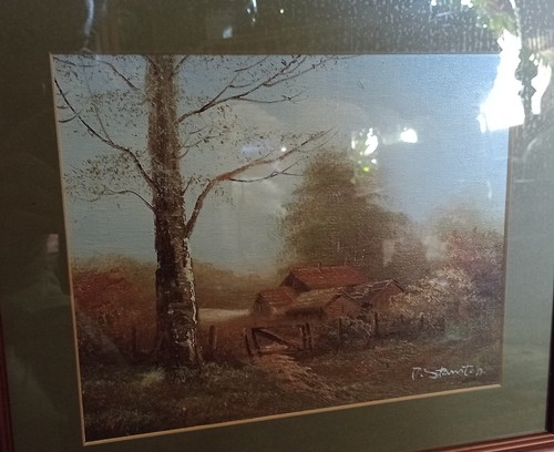 Vintage original oil - vintage, landscape