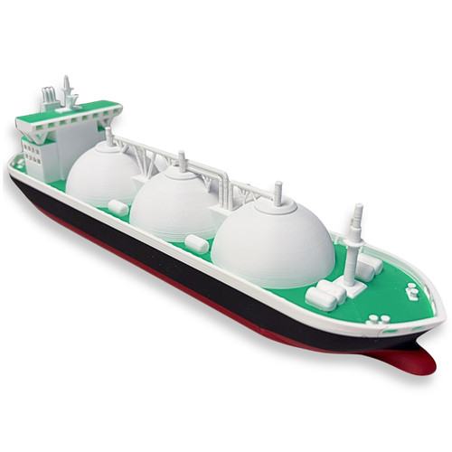 Lng carrier scale model ship - model,