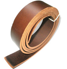 Clearance Sale ! 3.5mm Thick Italian Veg Tan Leather Belt Straps Brown / Black