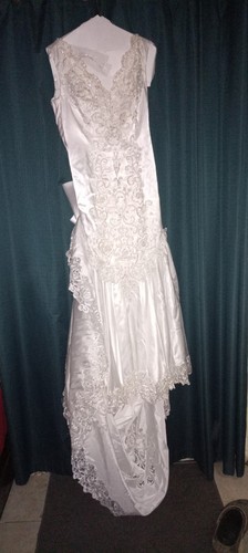 Vintage wedding gown size - vintage,