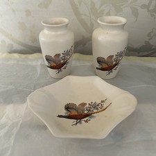 MCM Axe Vale Pottery Pheasants