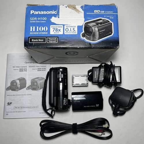 Panasonic sdr h100 80gb - sdr-h100, hdd