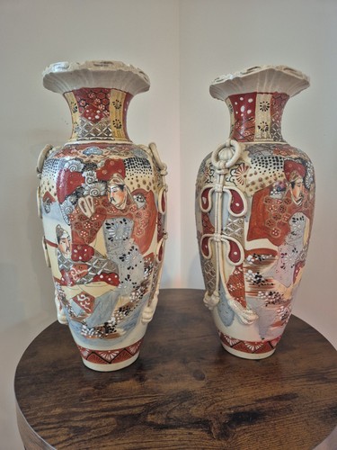 Pair antique c19th - ,