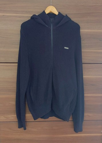 Henri lloyd ribbed hoodie - hoodie, navy