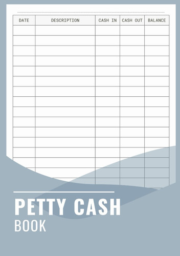 Petty cash log - cash,