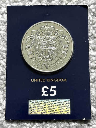 2022 platinum jubilee - £5, five