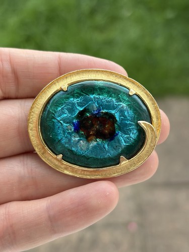 Rare vintage sphinx foiled eye - vintage,