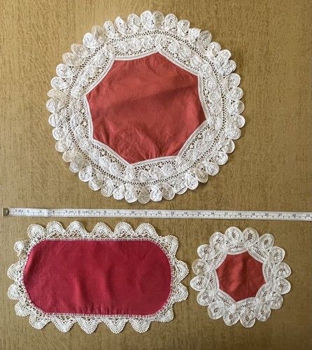 Red and white vintage - and,