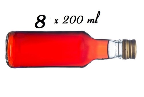 Glass bottles 200ml - bottles, 20cl