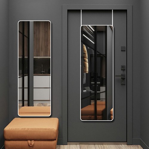 Behind the door hanging mirror - the,
