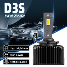 2x D3S D3R LED Headlight Bulbs 35W Xenon Kit White 6000K for Audi VW Passat CC