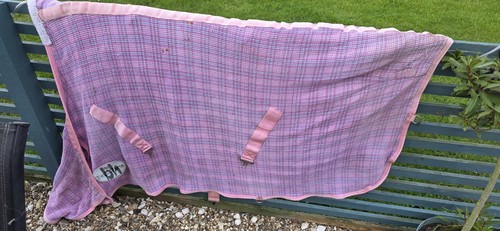 Best horse waffle rug - rug, pink