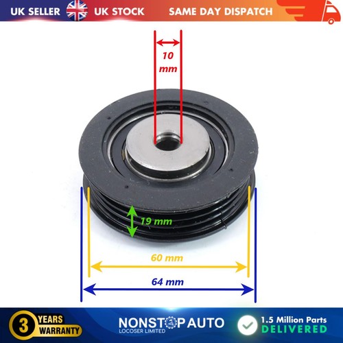 Fan belt tensioner pulley for - belt,