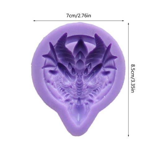 Dragon head fondant silicone - dragon,