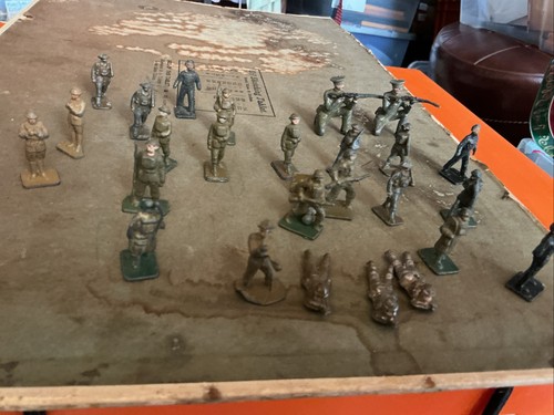 Vintage lead pewter metal toy - vintage,