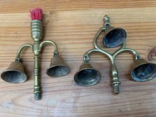 2 Vintage Brass Heavy Shire