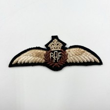Genuine WW2 RAF Royal Air Force Padded Pilots Wings Canadian Made