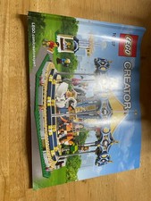 LEGO 10257 Carousel Creator Expert Fairground Building Kit with motor & battery