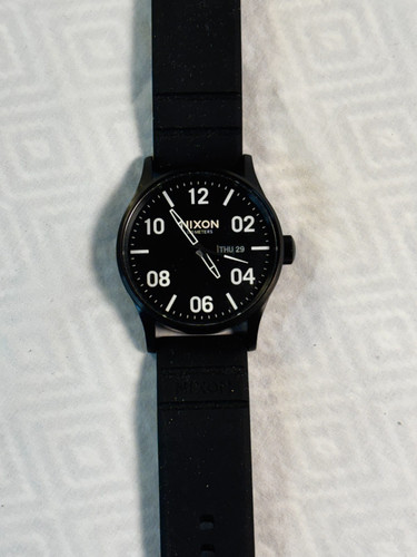 Nixon the sentry 42mm black - nixon,