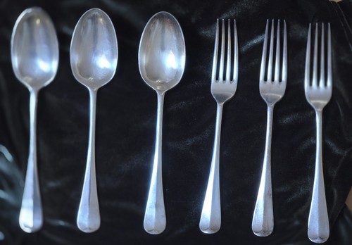 Set antique silver - set,
