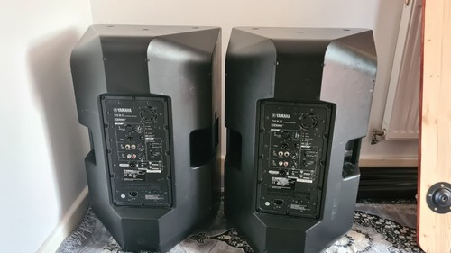 Yamaha dxr15 powered speakers - yamaha,