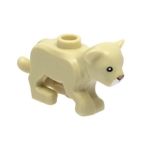 Genuine lego tan lion - tan, baby