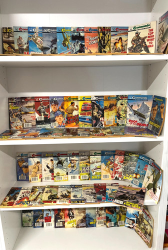 Mixed lot commando - mixed,