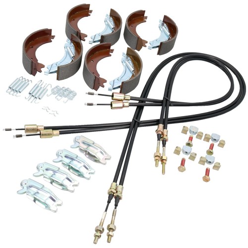 Brake shoe cable kit for - shoe,