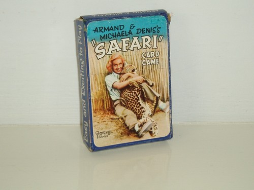 Vintage safari pepys card - "safari",