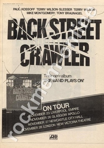Back street crawler - back, free