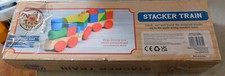APPLE TREE TOYS STACKER TRAIN PUSH ALONG WOODEN BLOCKS.