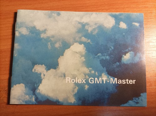 Rolex gmt master 1972 booklet - gmt-master,