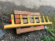 2x 7ft Scraper Bar Roller £250+vat Vibrating Drum Bomag Terex Etc