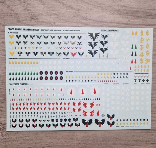 Blood angels transfer - blood,