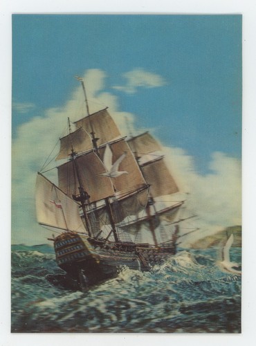 Old time sailing ship with - sailing,