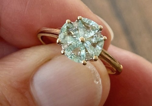 84ct certified paraiba - 0.84ct,