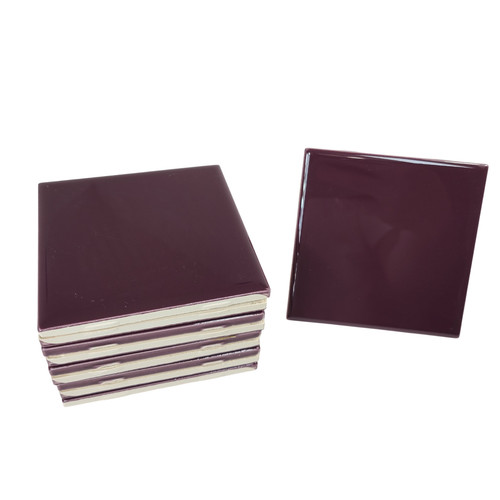 Purple ceramic tile - purple,