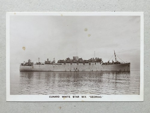 Cunard white star line v - star,