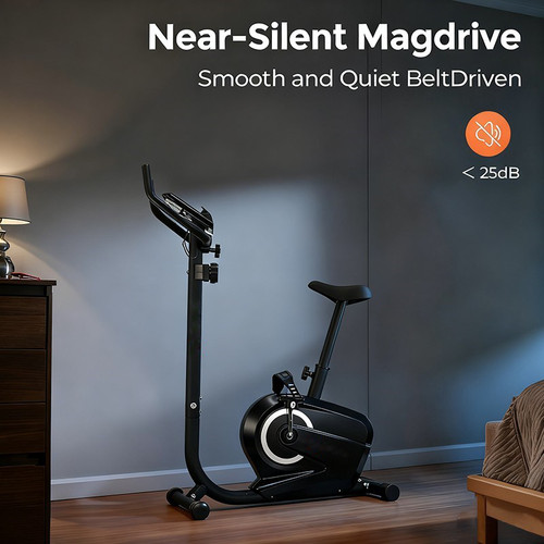 Space saving upright exercise - space-saving,