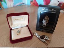 3 Brooches Adrian Buckley