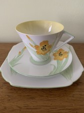 Shelley Gladiola Art Deco Tea