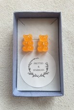Orange Gummy Bear Stud