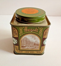 Harrods Tea Caddy Tin /