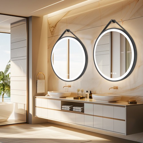 Lighted led bathroom mirror - lighted,